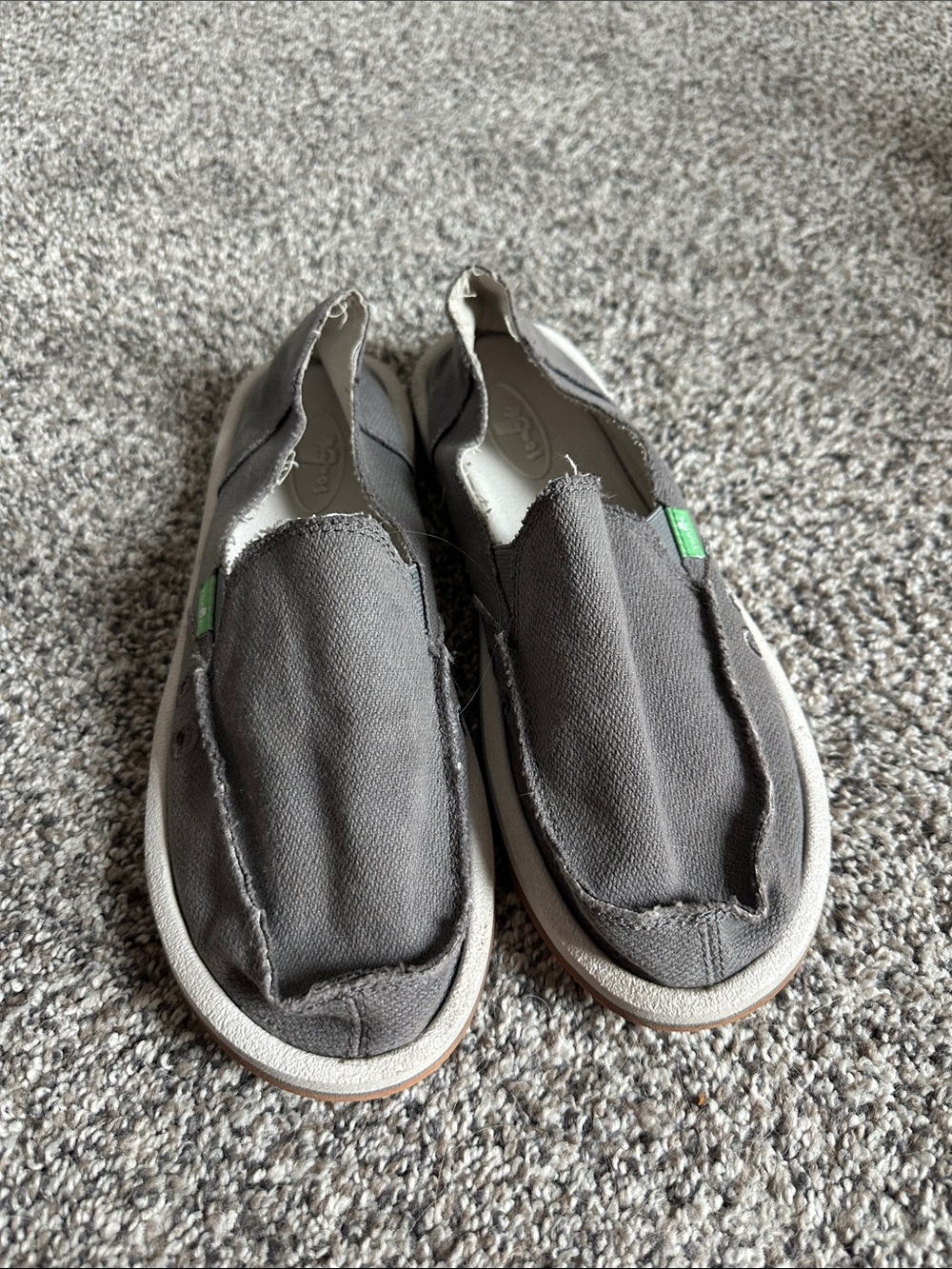 Sanuk Women’s Gray loafers